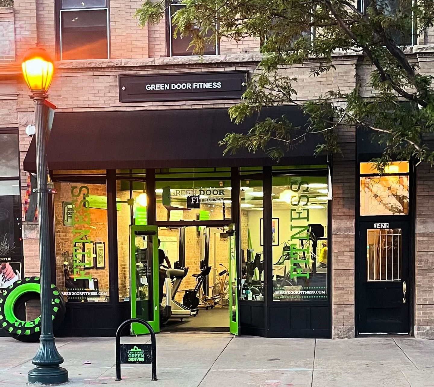 Green Door Fitness team and gym